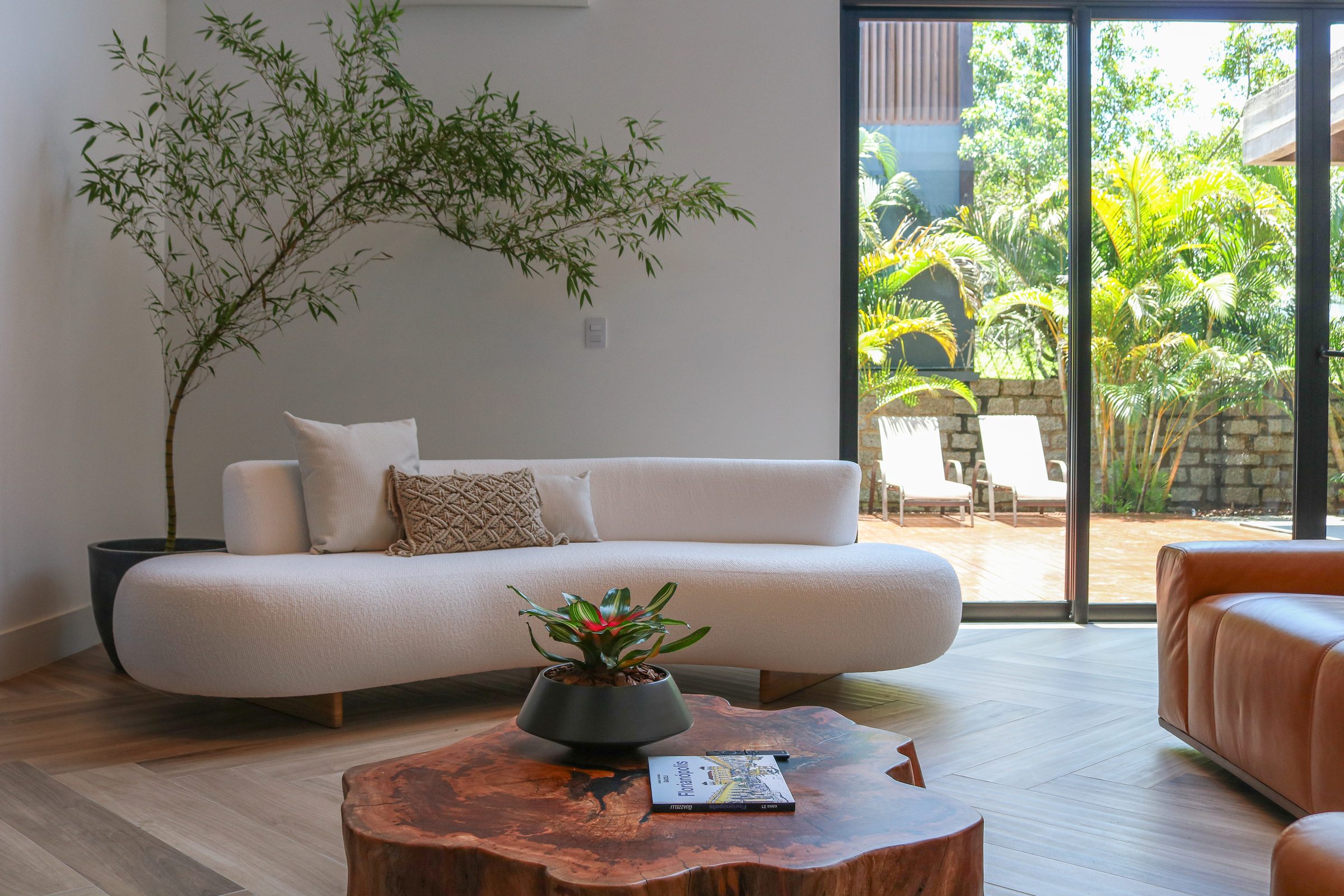 Casa Praia Mole, living room